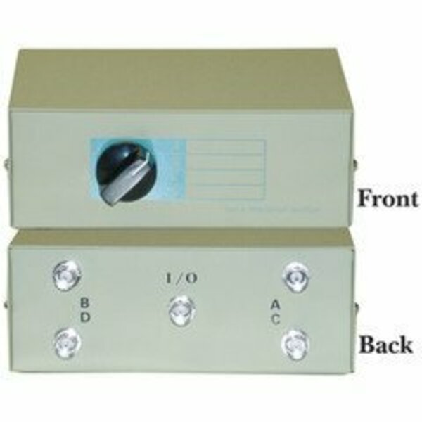 Swe-Tech 3C ABCD 4 Way Switch Box, BNC Female FWT40B1-01604